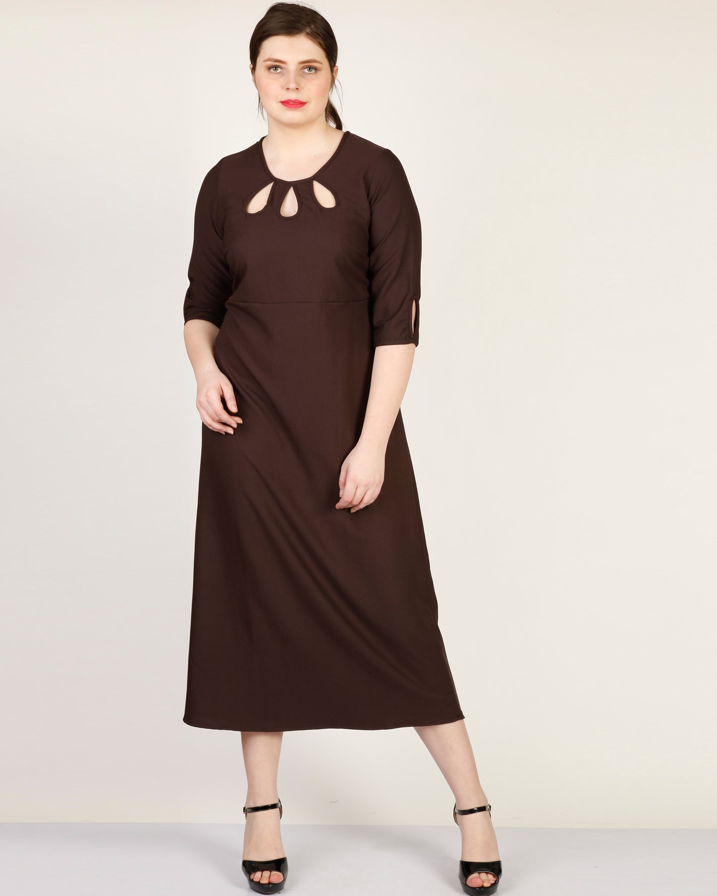 Elegant & Comfortable Fit Plus Size Women’s Dress