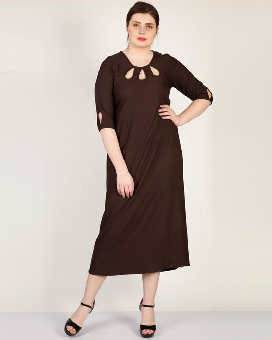Elegant & Comfortable Fit Plus Size Women’s Dress