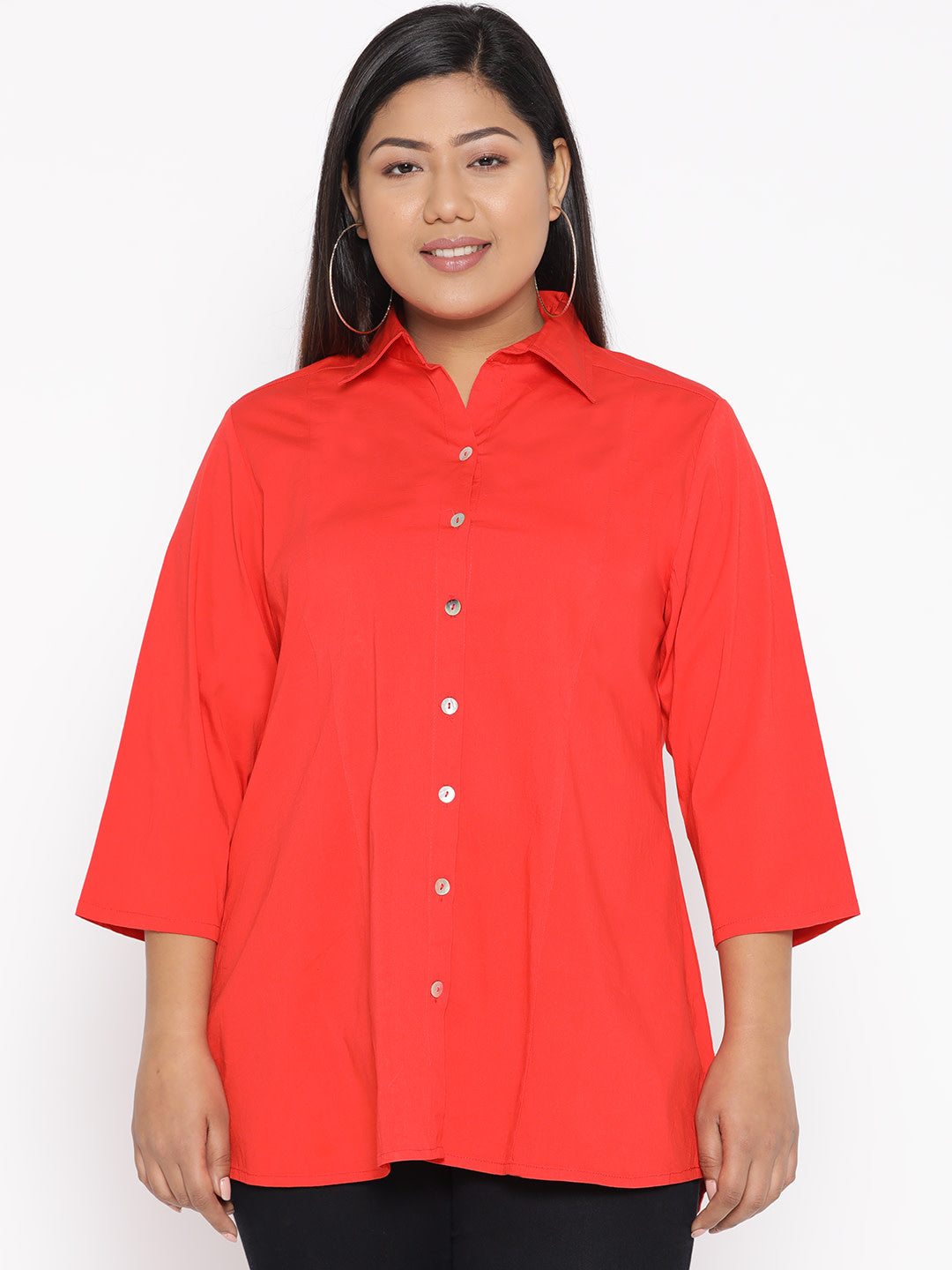 Stylish Plus Size Women Casual Top