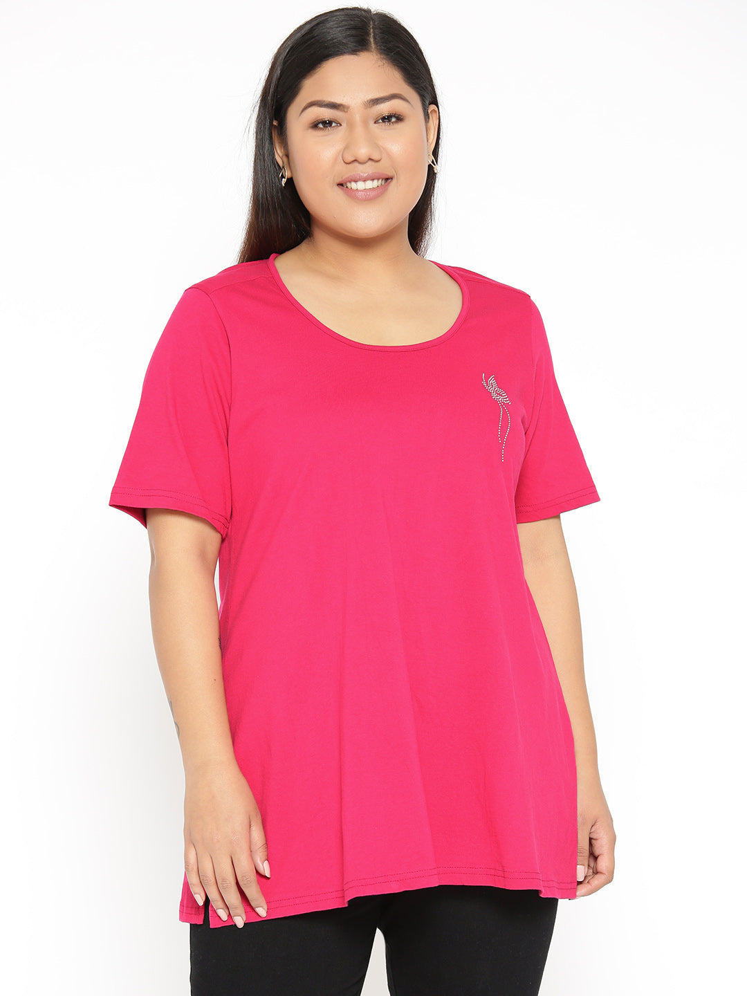 Elegant Plus Size Casual Wear Top for Women