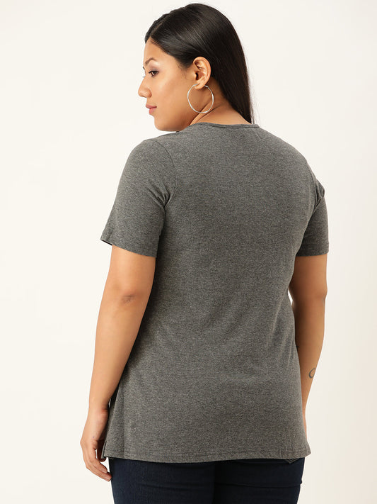 Elegant Plus Size Casual Wear Top for Women