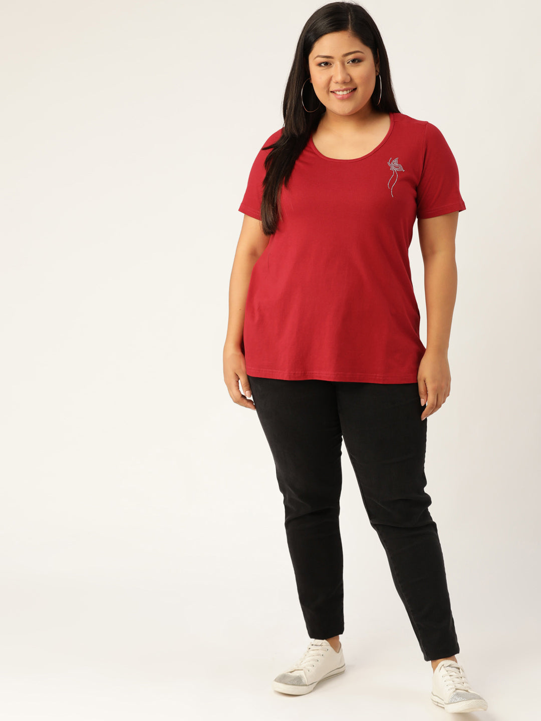 Elegant Plus Size Casual Wear Top for Women