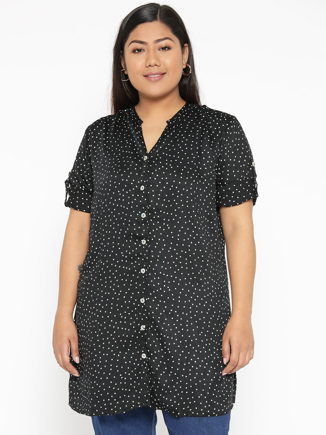 Stylish Plus Size Women Casual Top