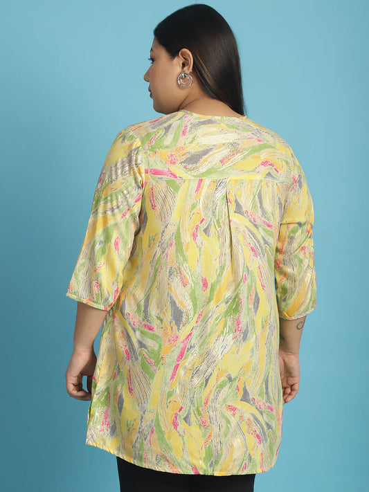 Stylish Plus Size Women Casual Top
