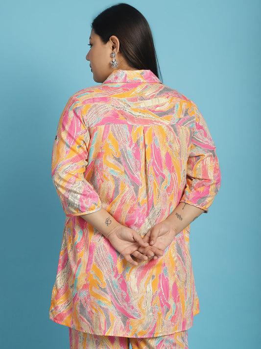 Stylish Plus Size Women Casual Top