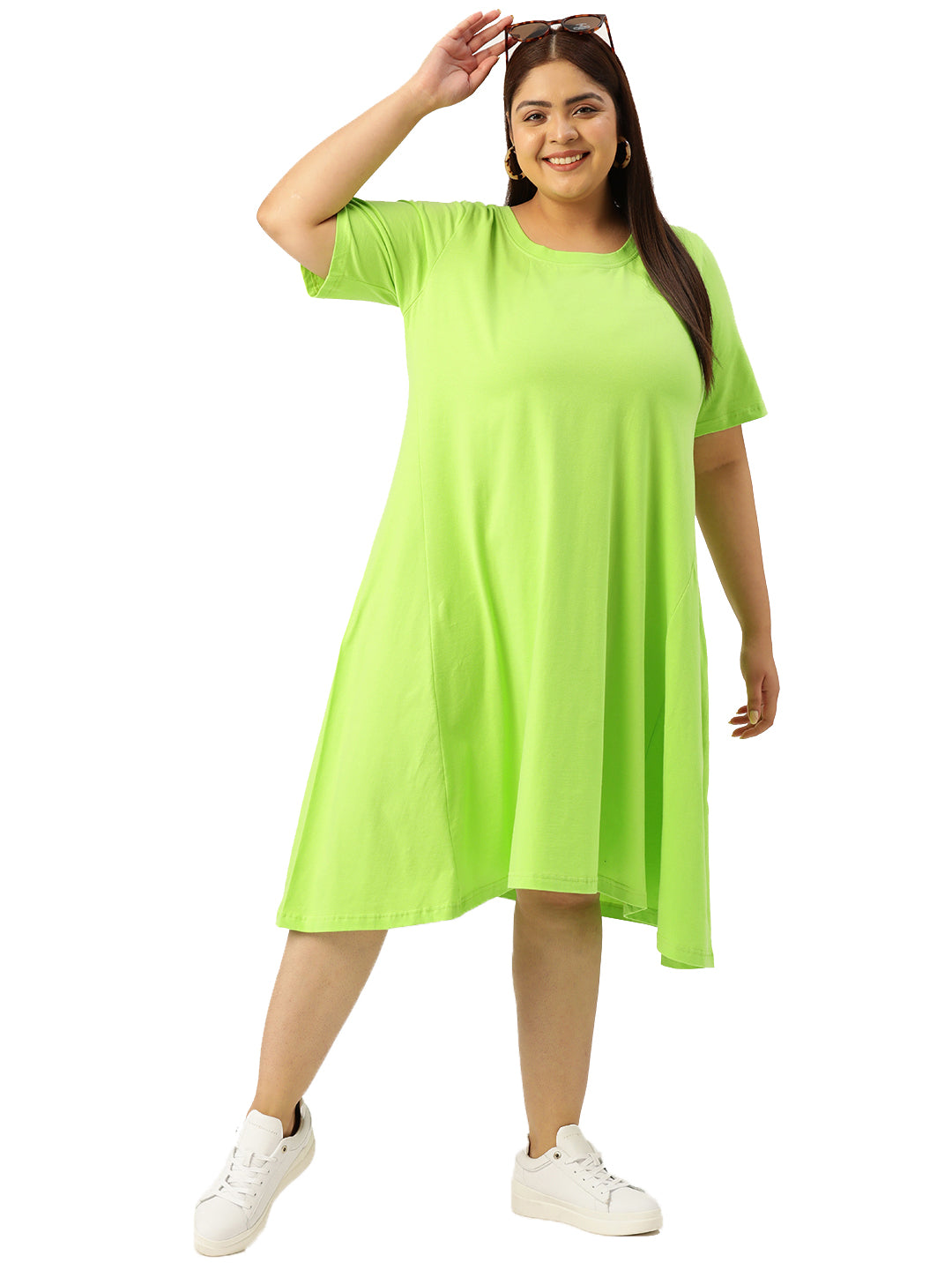 A-Line Midi Dress