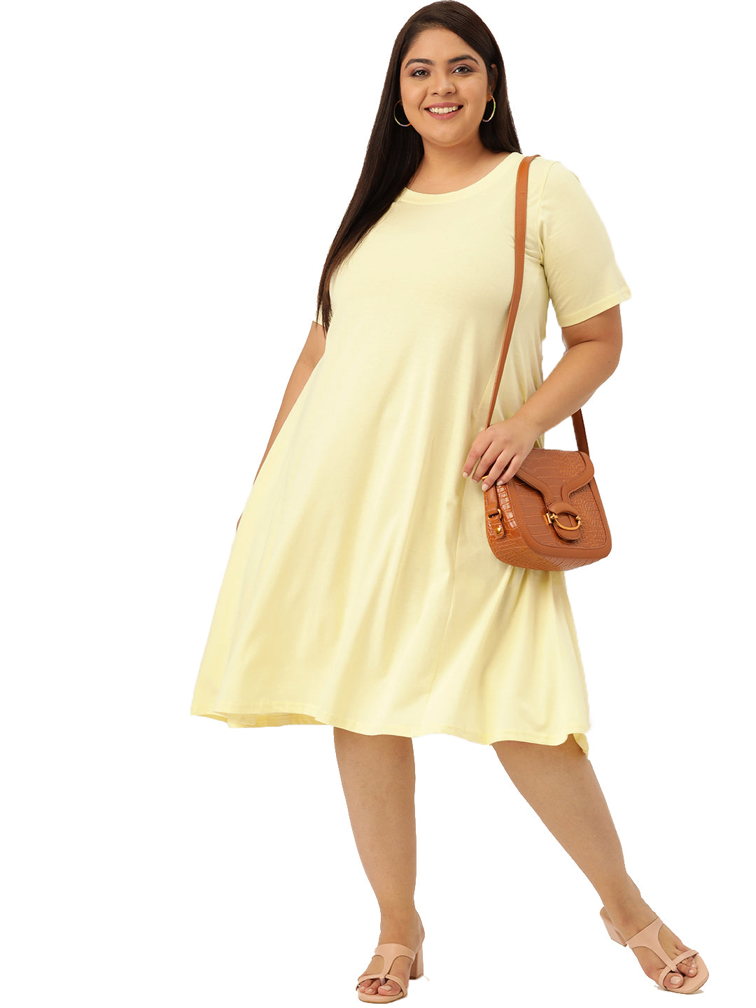 A-Line Midi Dress