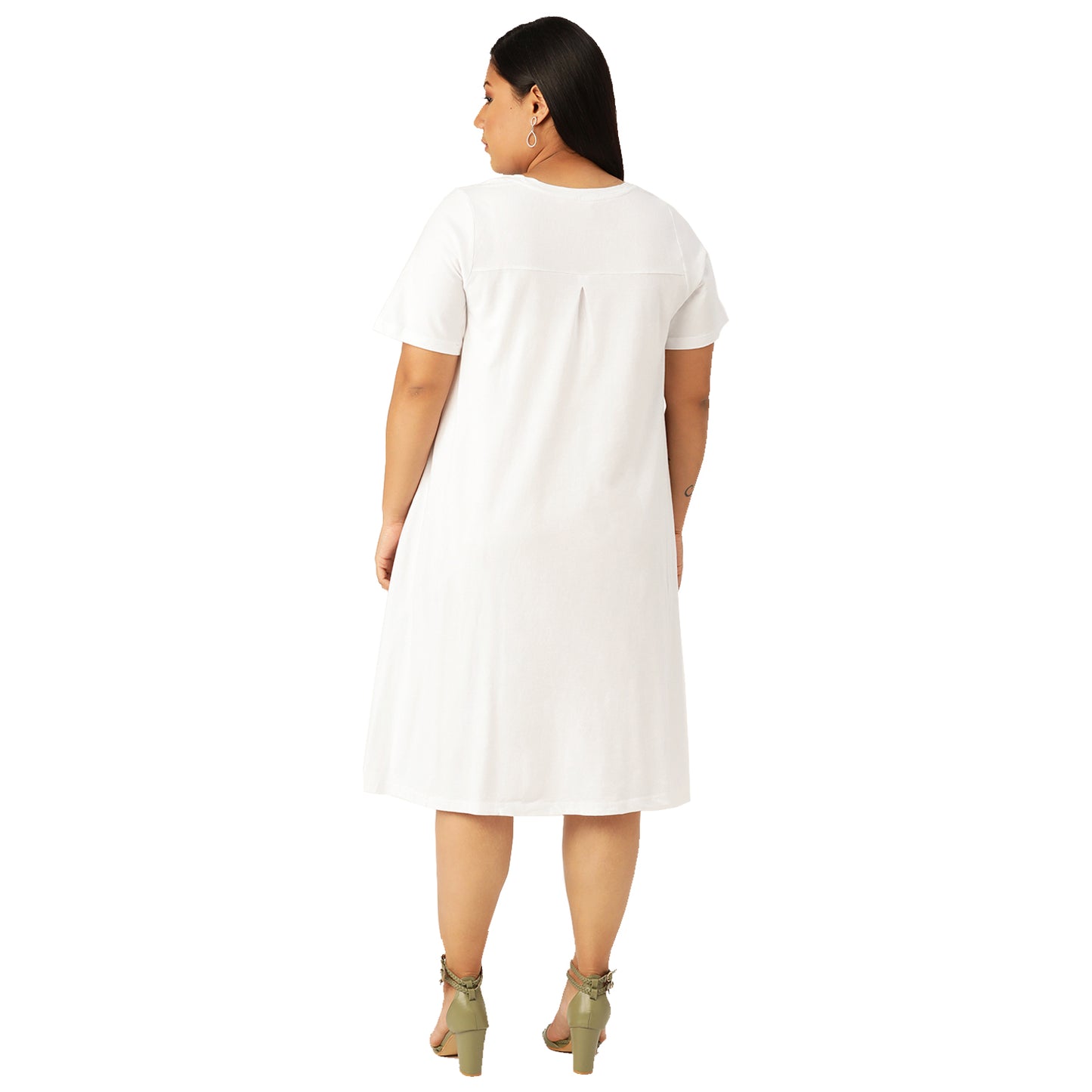 A-Line Midi Dress