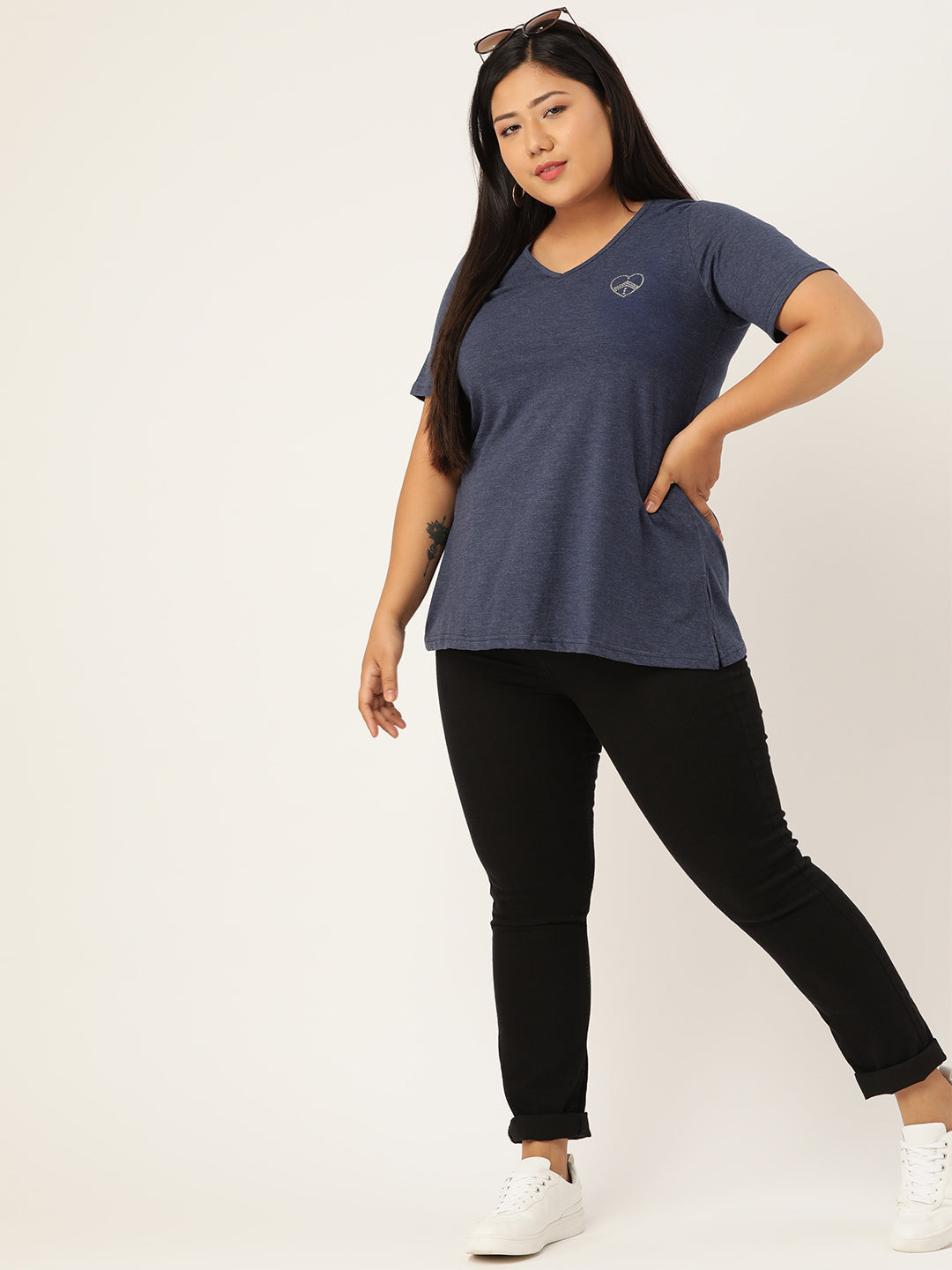 Elegant Plus Size Casual Wear Top for Women