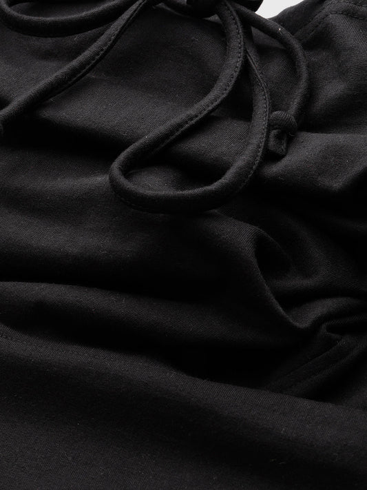 Flow State Midi Fleece Dress