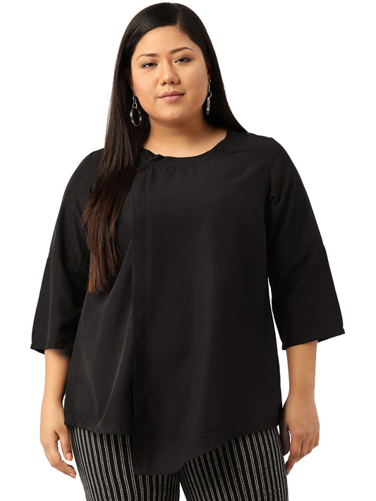 Stylish Plus Size Women Casual Top