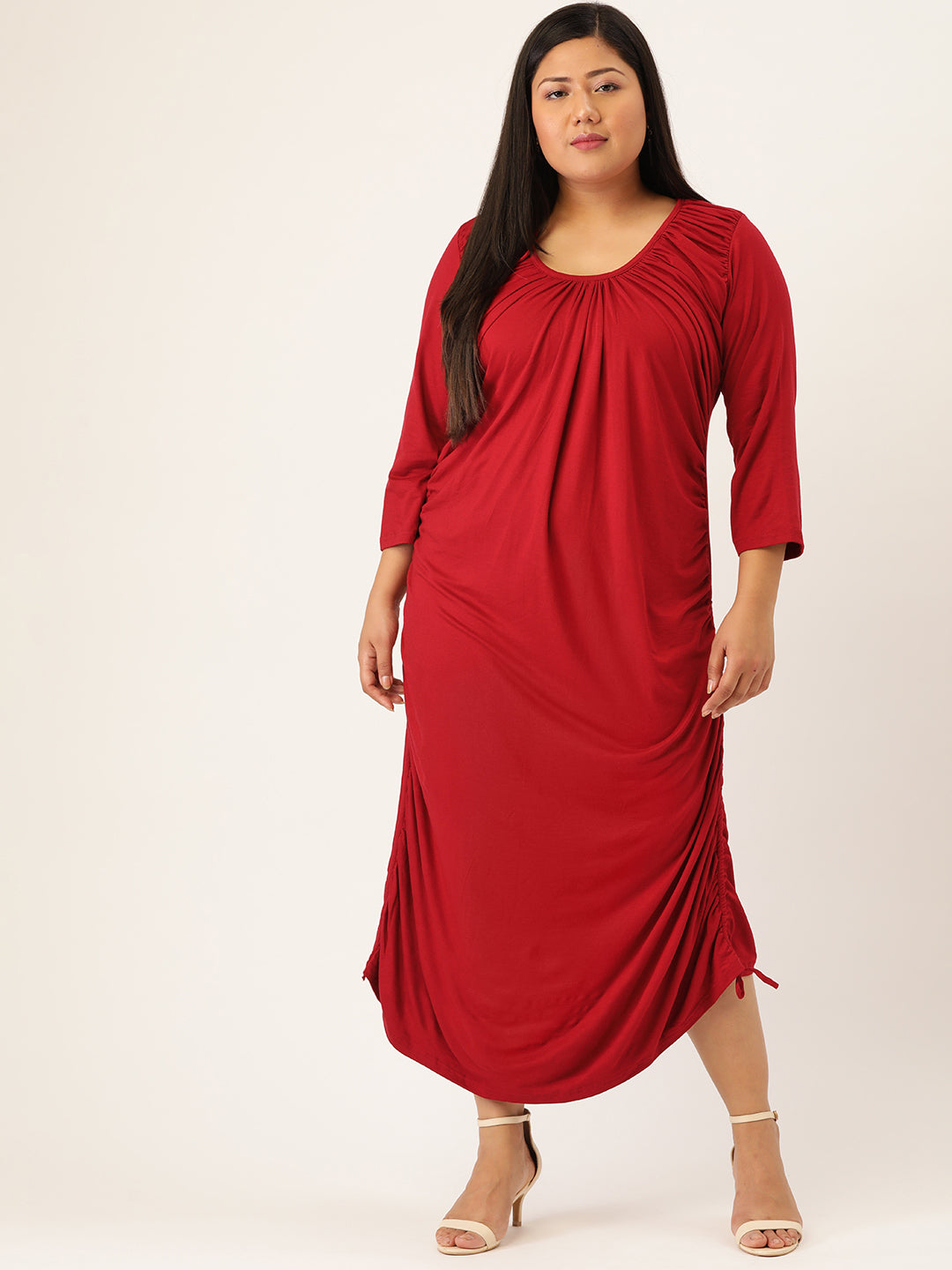 Trendy Plus Size Women’s Western Dress