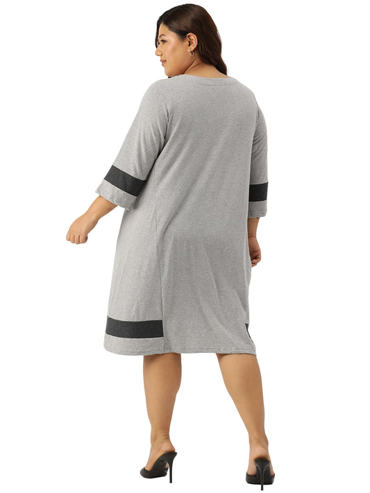Trendy Plus Size Women’s Western Dress