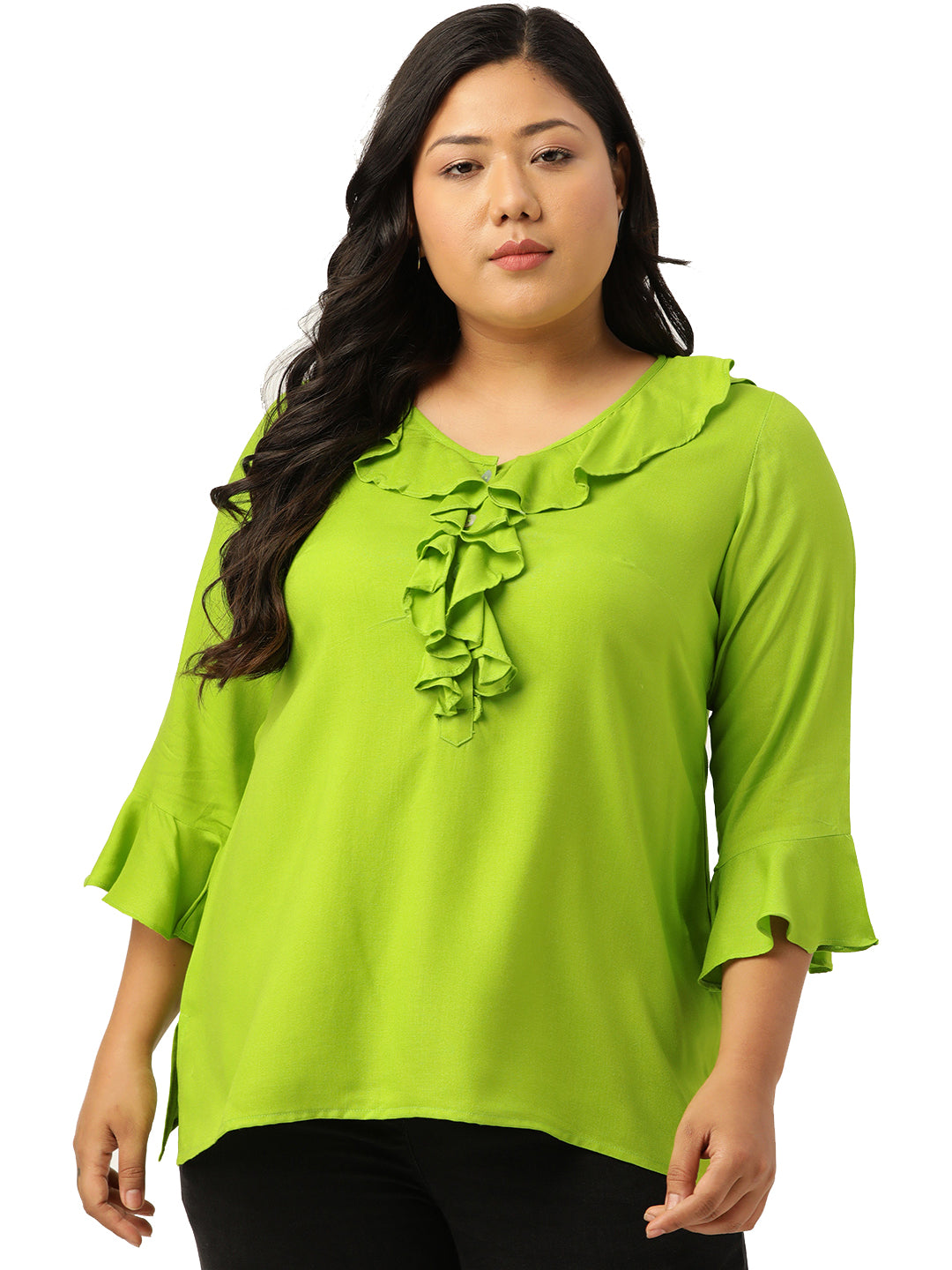 Stylish Plus Size Women Casual Top