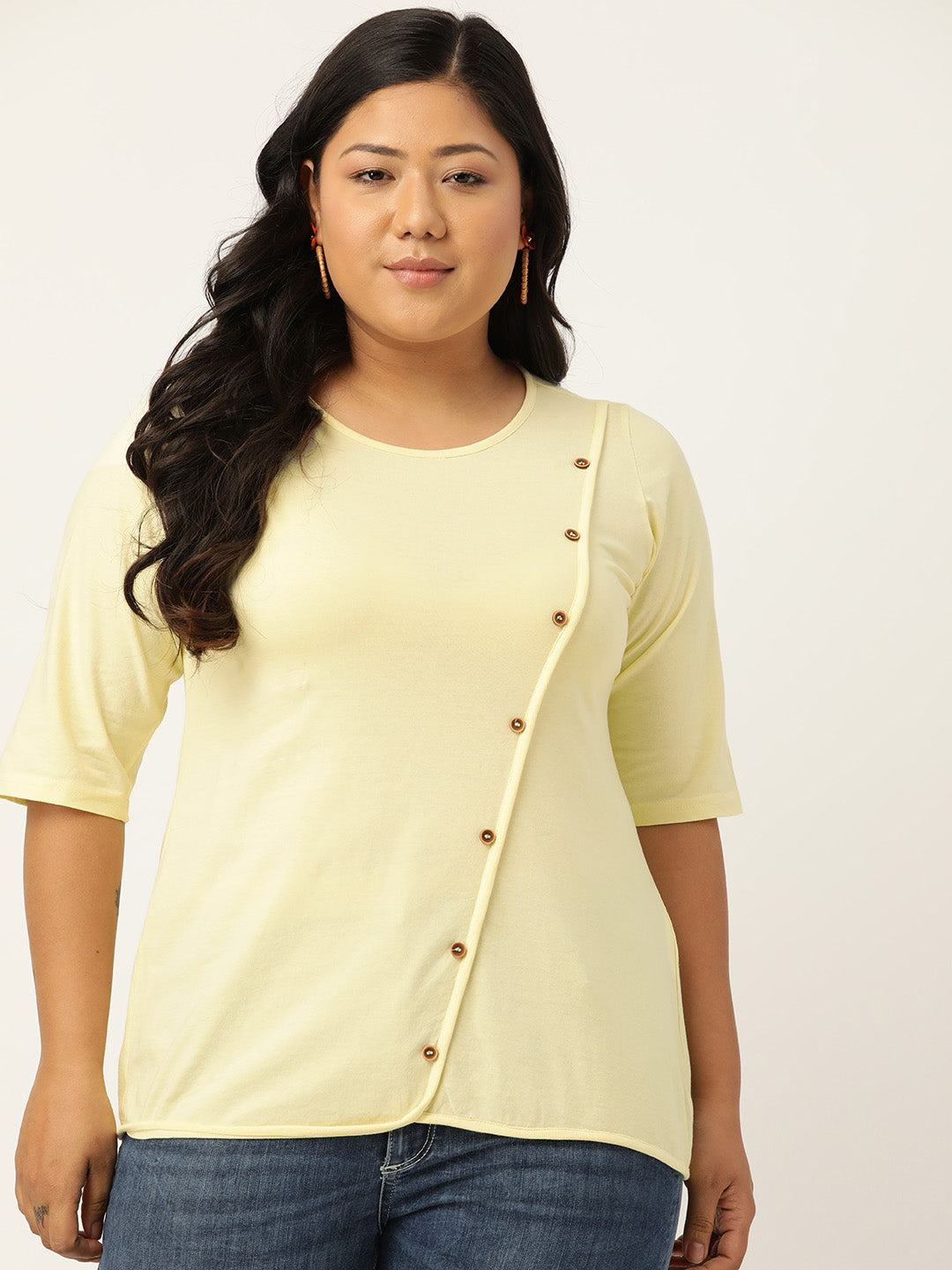 Plus Size Cotton Top