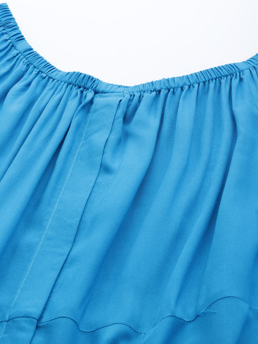 Plus Size Off-Shoulder Maxi Dress