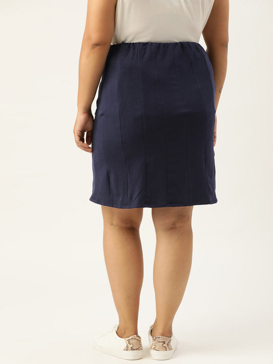 Modern & Fashionable Look Women’s Plus Size Skirt