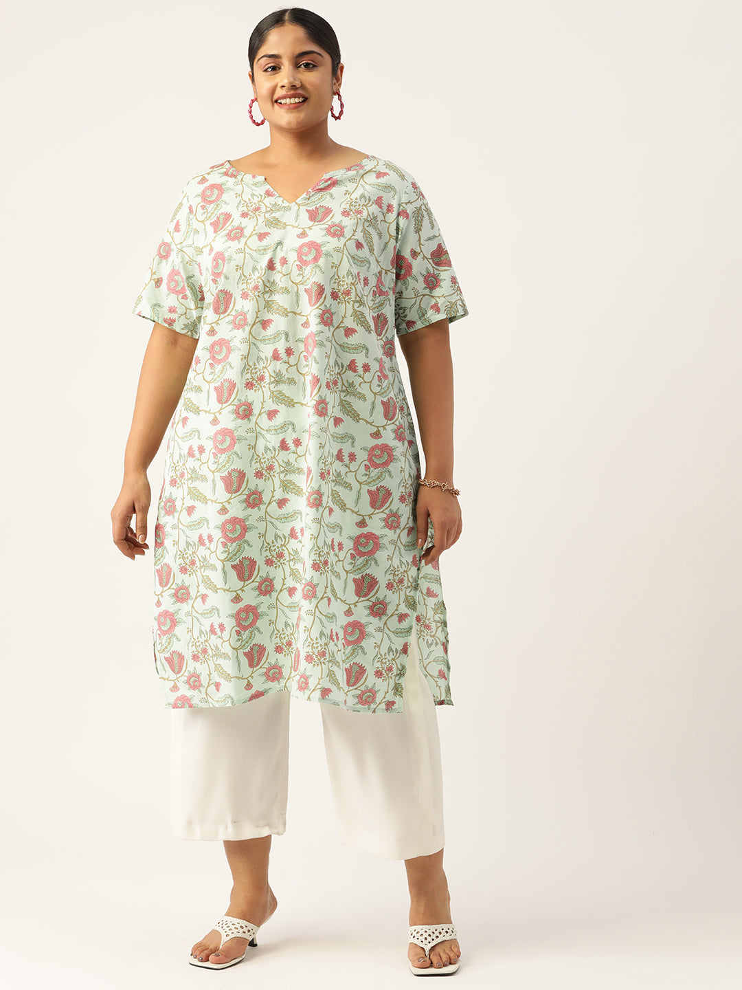 Stylish Plus Size Women Casual Top