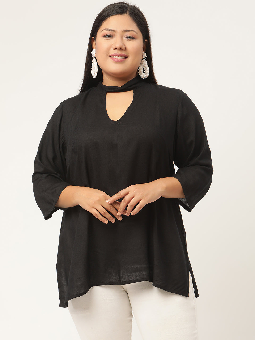 Stylish Plus Size Women Casual Top