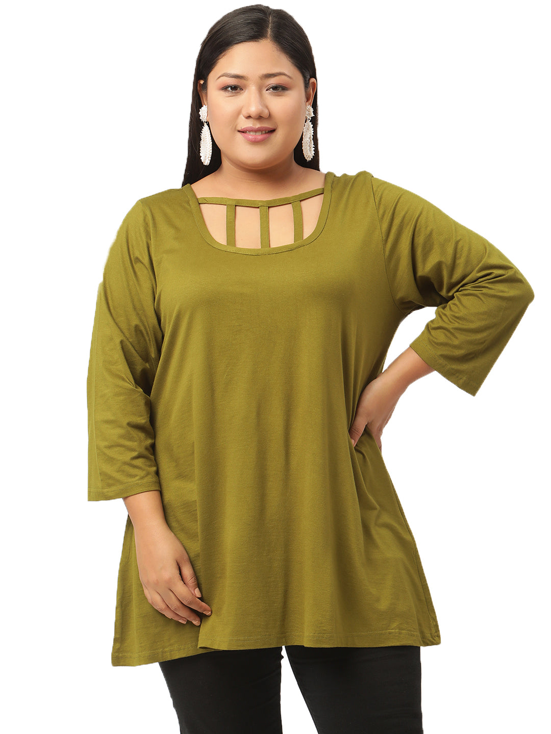Classic Plus Size Casual Top for Women