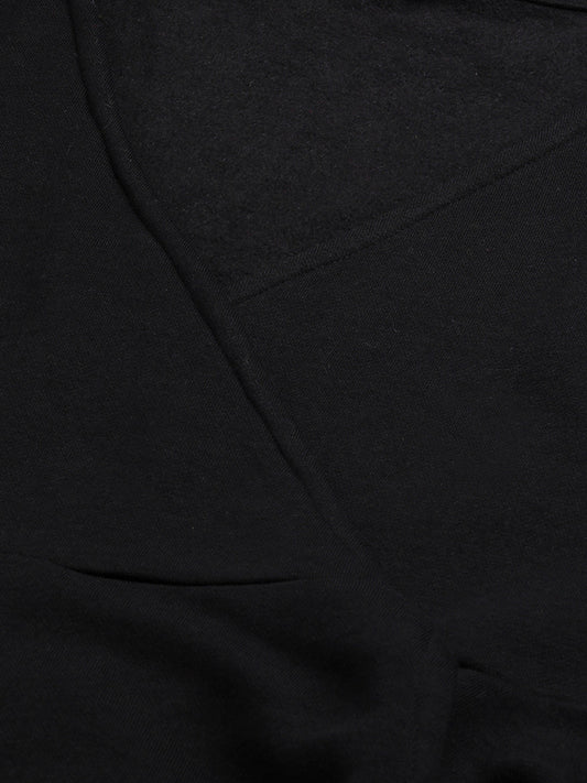 Wrap Intent Fleece Tunic