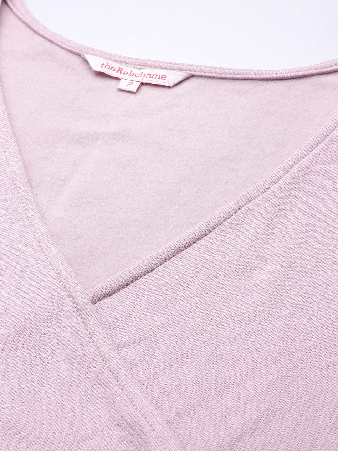 Wrap Intent Fleece Tunic