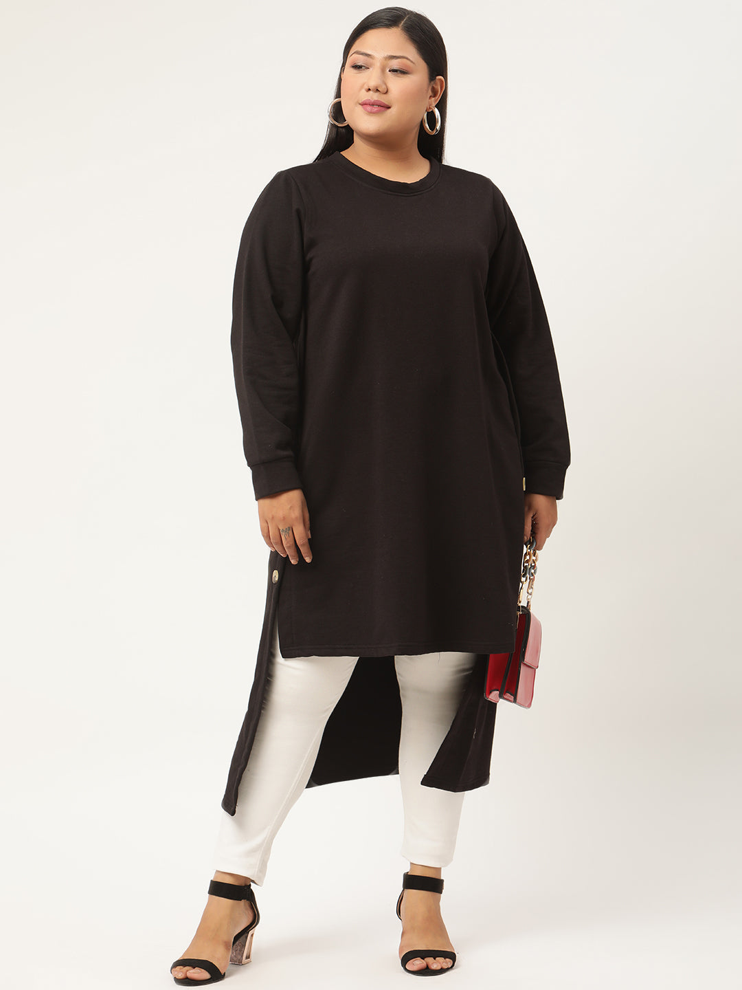 Side Note Fleece Tunic