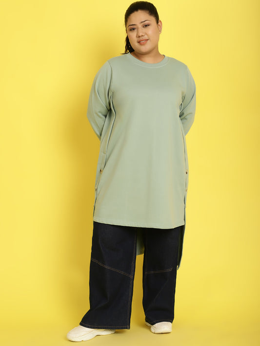 Side Note Fleece Tunic