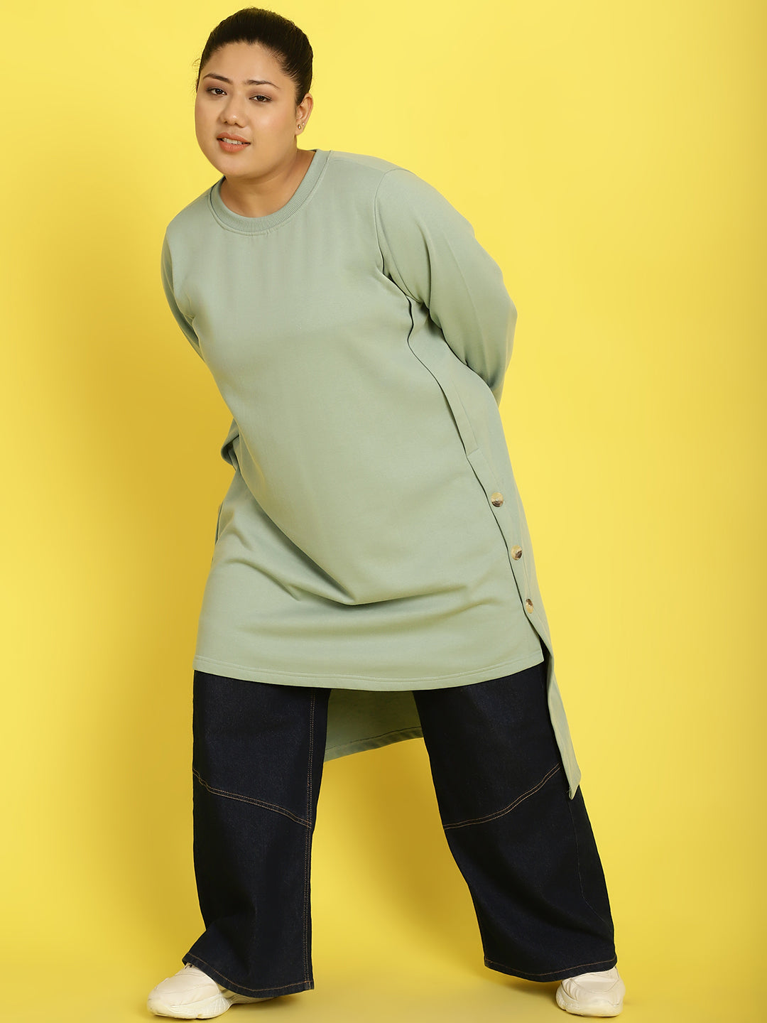 Side Note Fleece Tunic