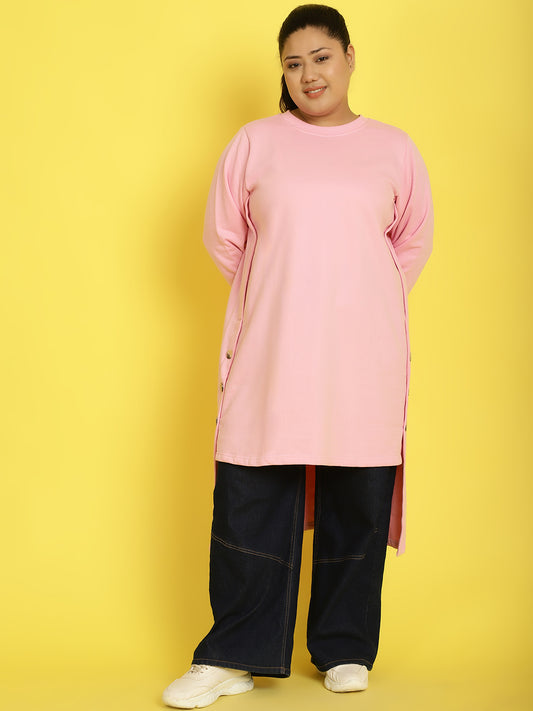 Side Note Fleece Tunic