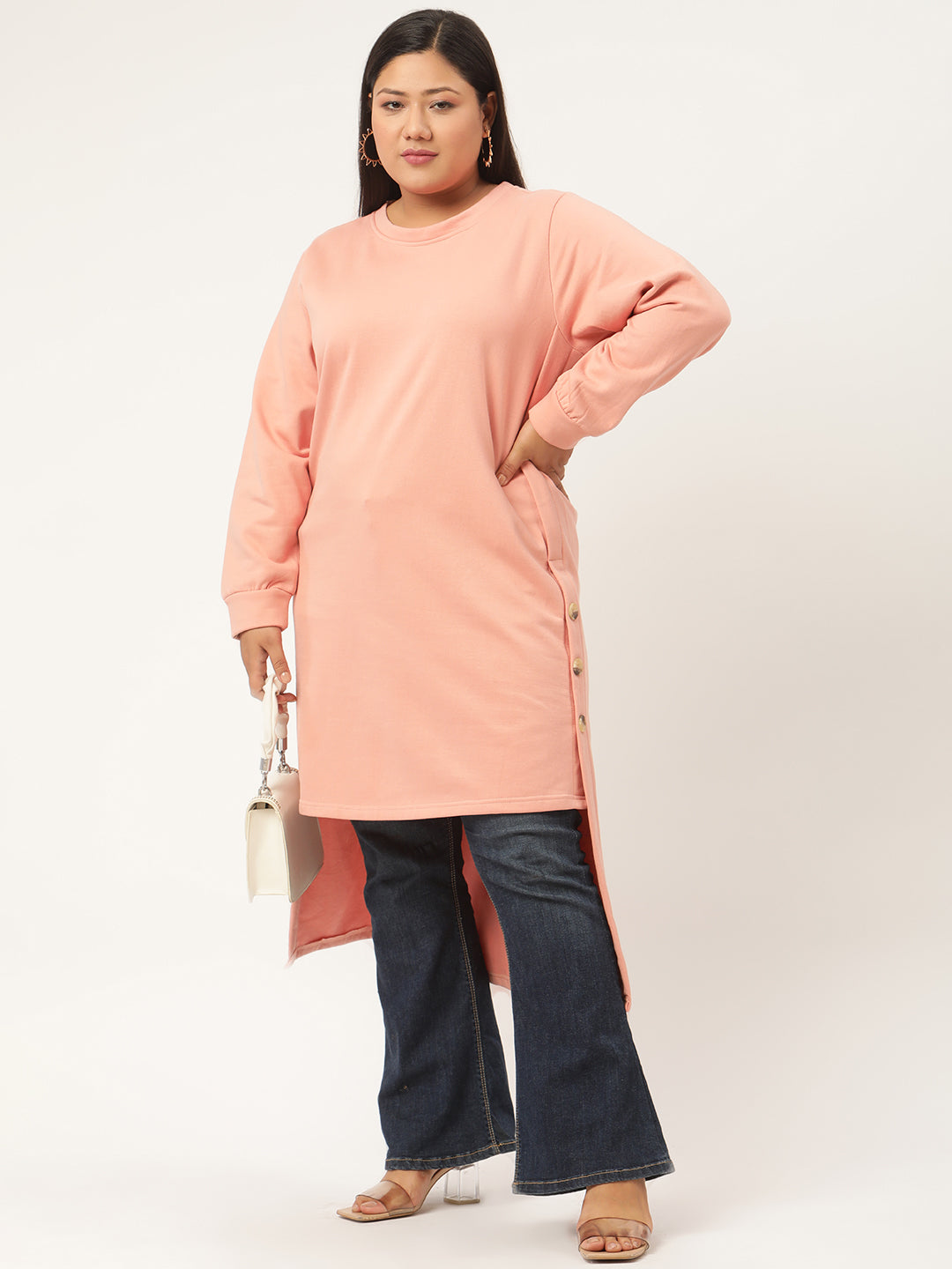 Side Note Fleece Tunic