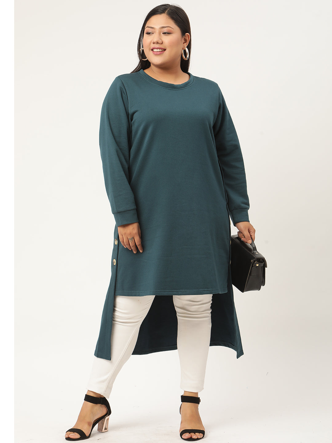 Side Note Fleece Tunic