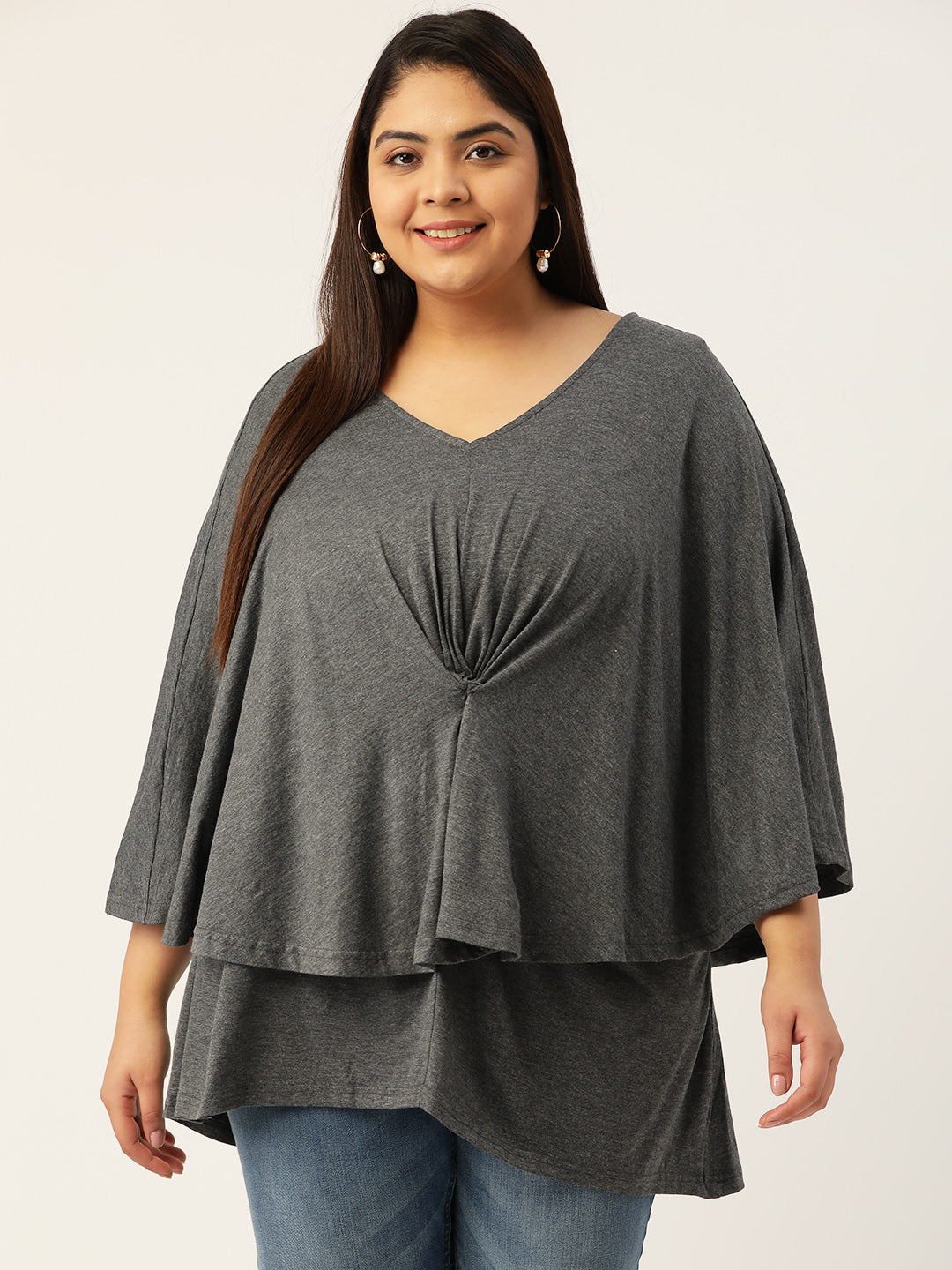 Classic Plus Size Casual Top for Women