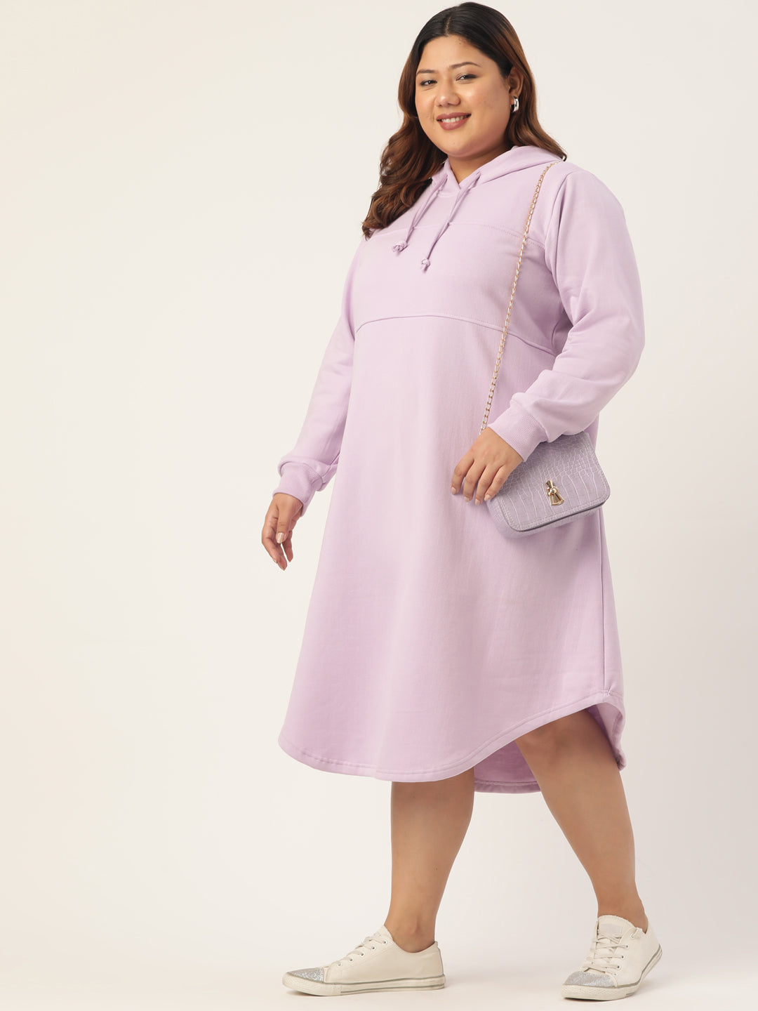 Everday Ease Hoodie Fleece Dress