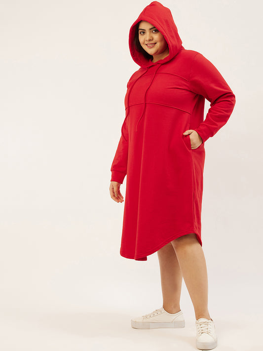 Everday Ease Hoodie Fleece Dress