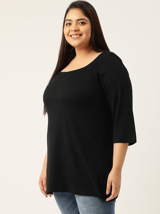 Plus Size Knitted Top
