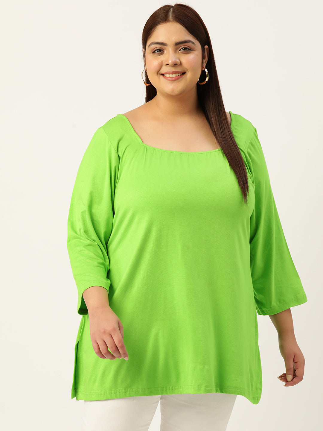Plus Size Knitted Top