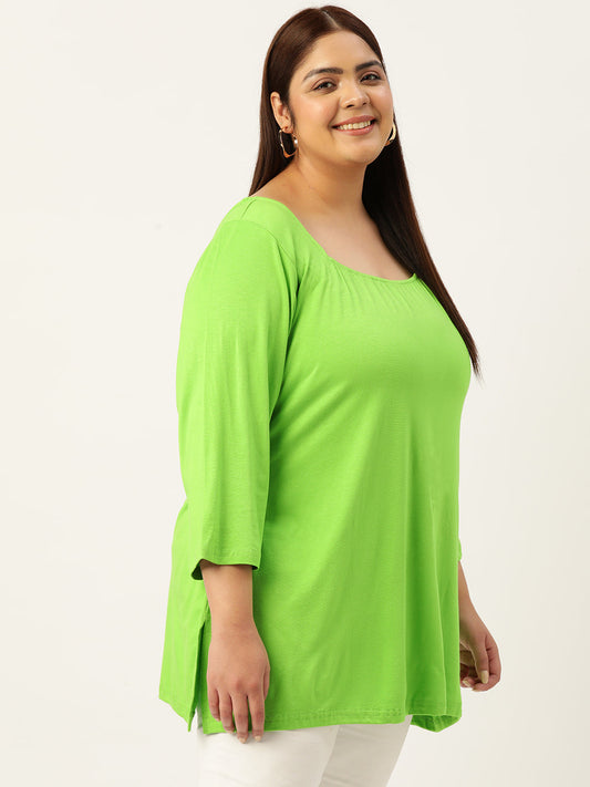 Plus Size Knitted Top