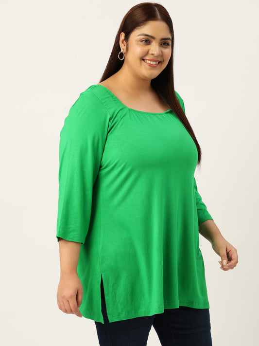 Plus Size Knitted Top