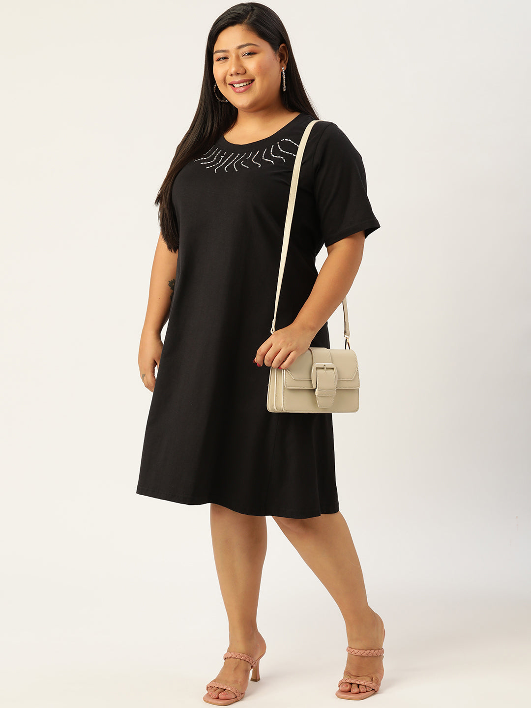 Plus Size Cotton Dress