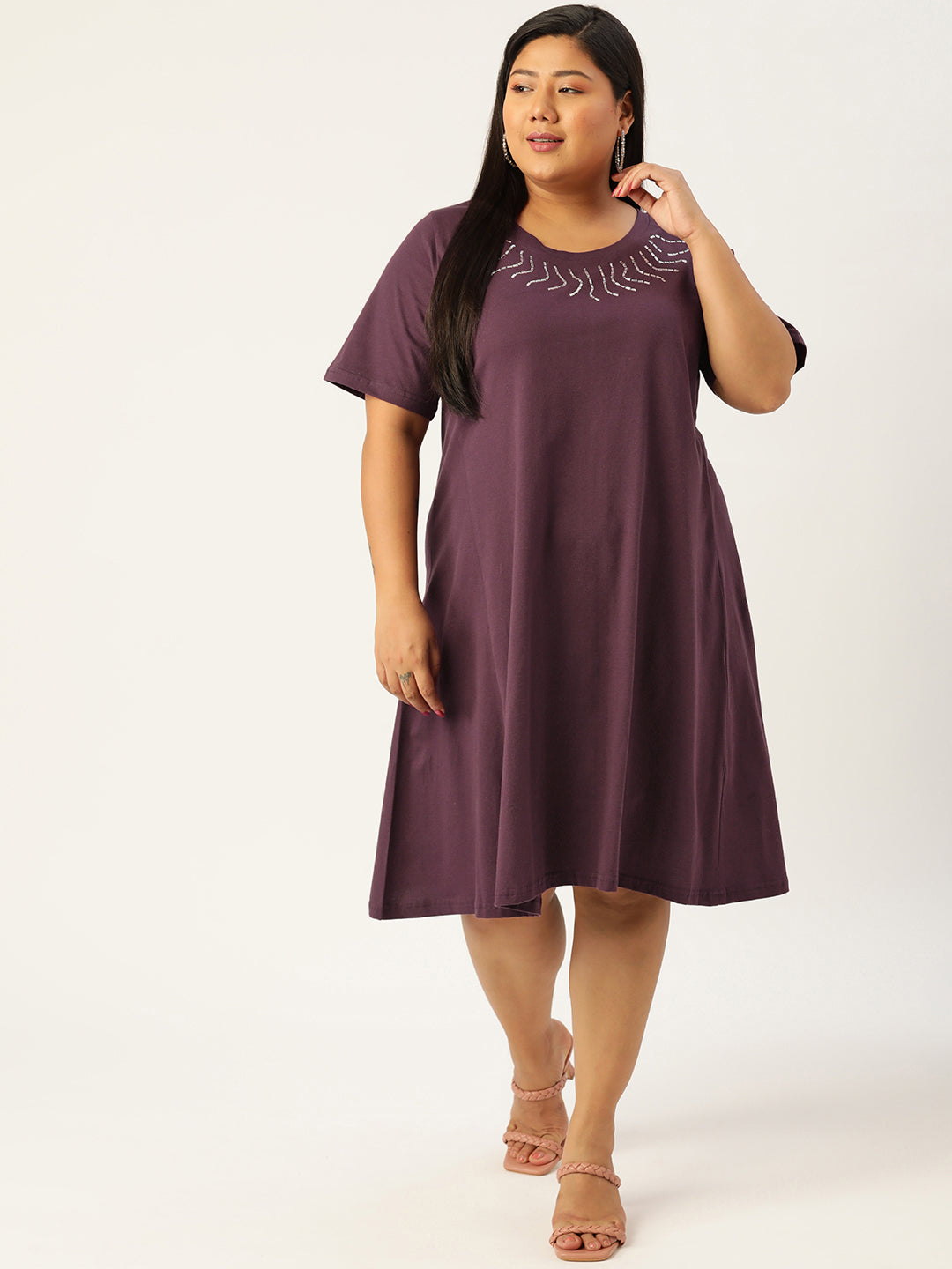 Plus Size Cotton Dress