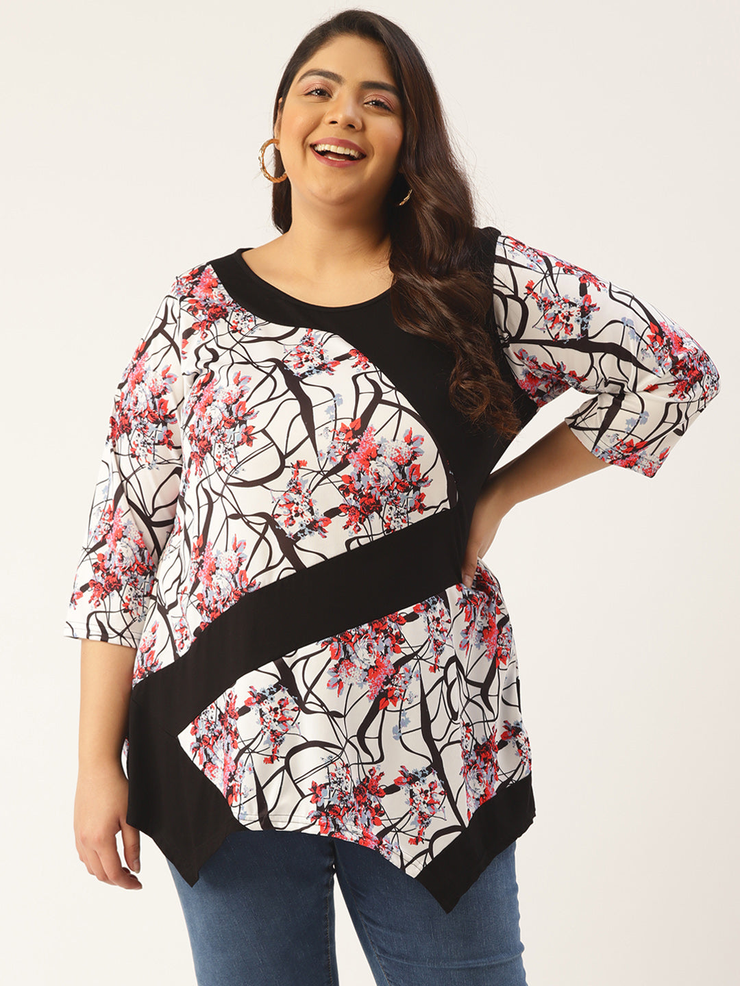 Classic Plus Size Casual Top for Women