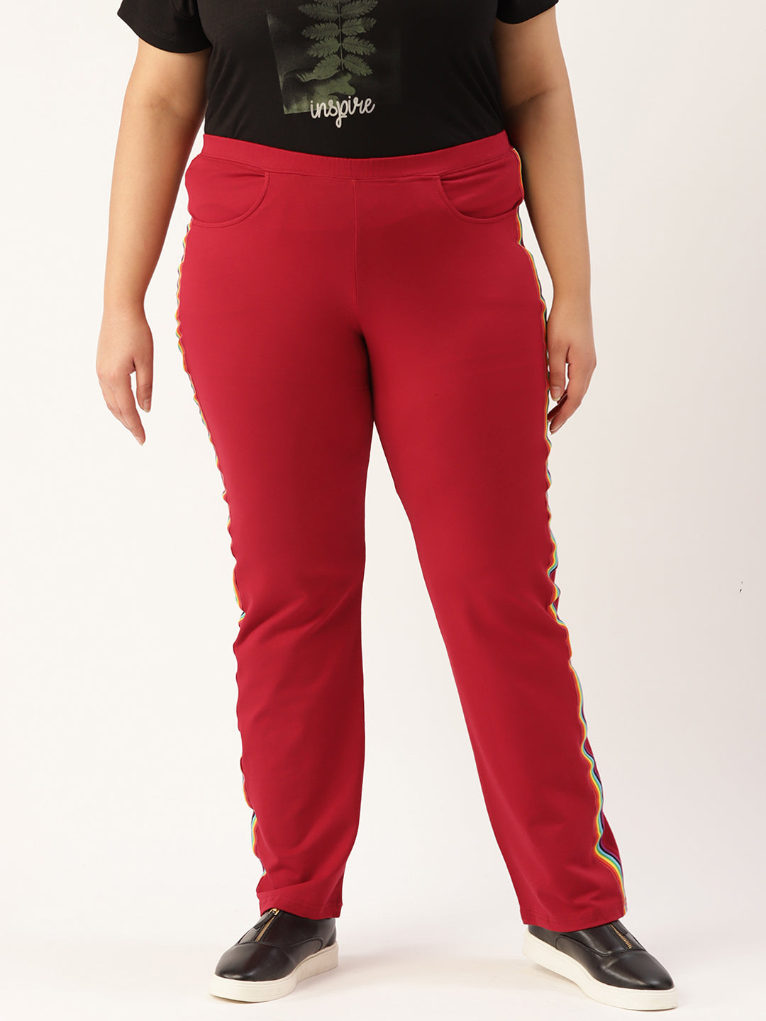 Chic Plus Size Women’s Casual Wear Trouser