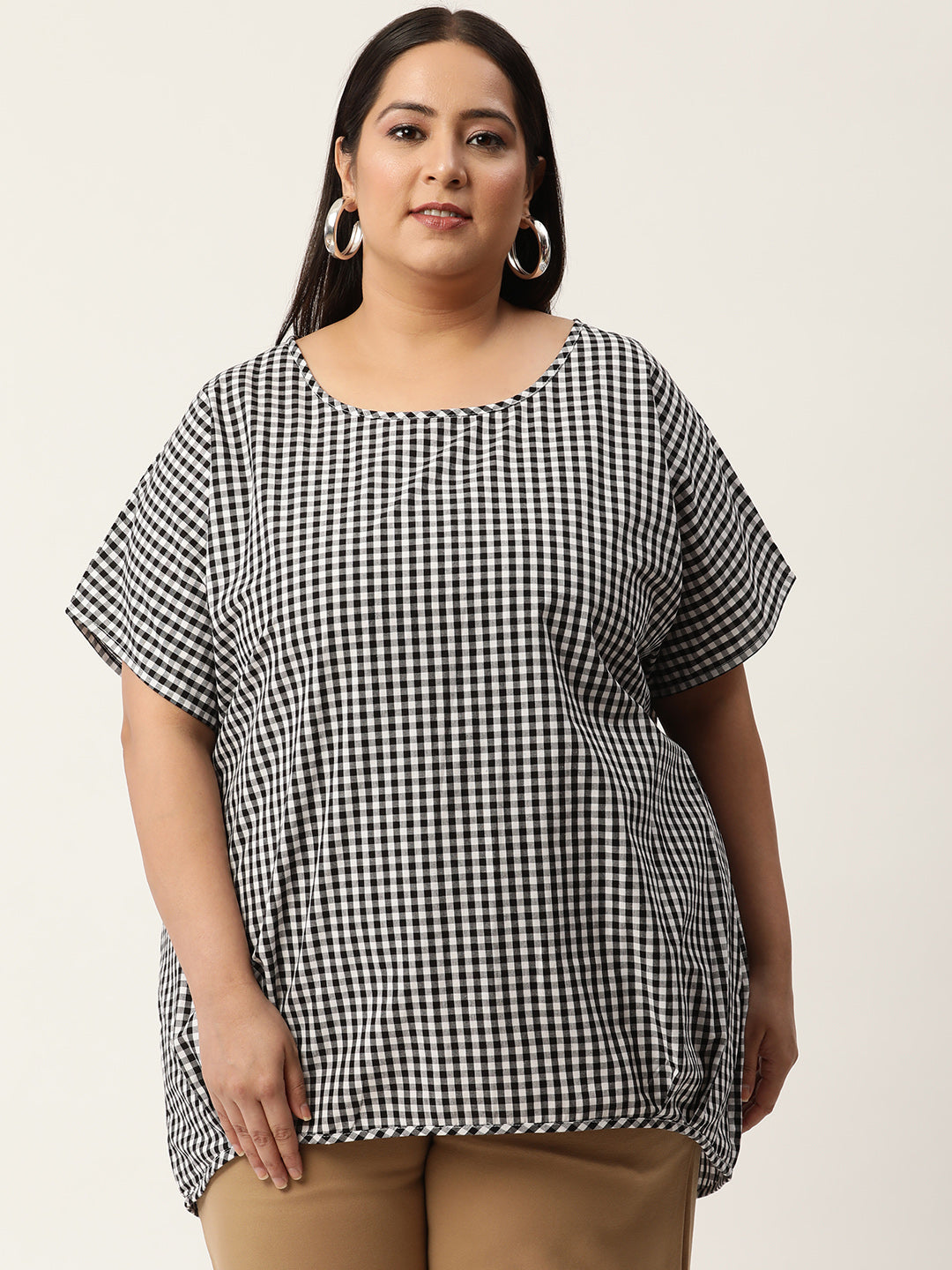 Elegant Plus Size Women Casual Top