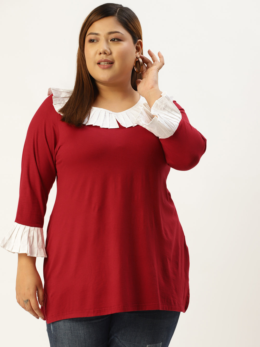 Classic Plus Size Casual Top for Women