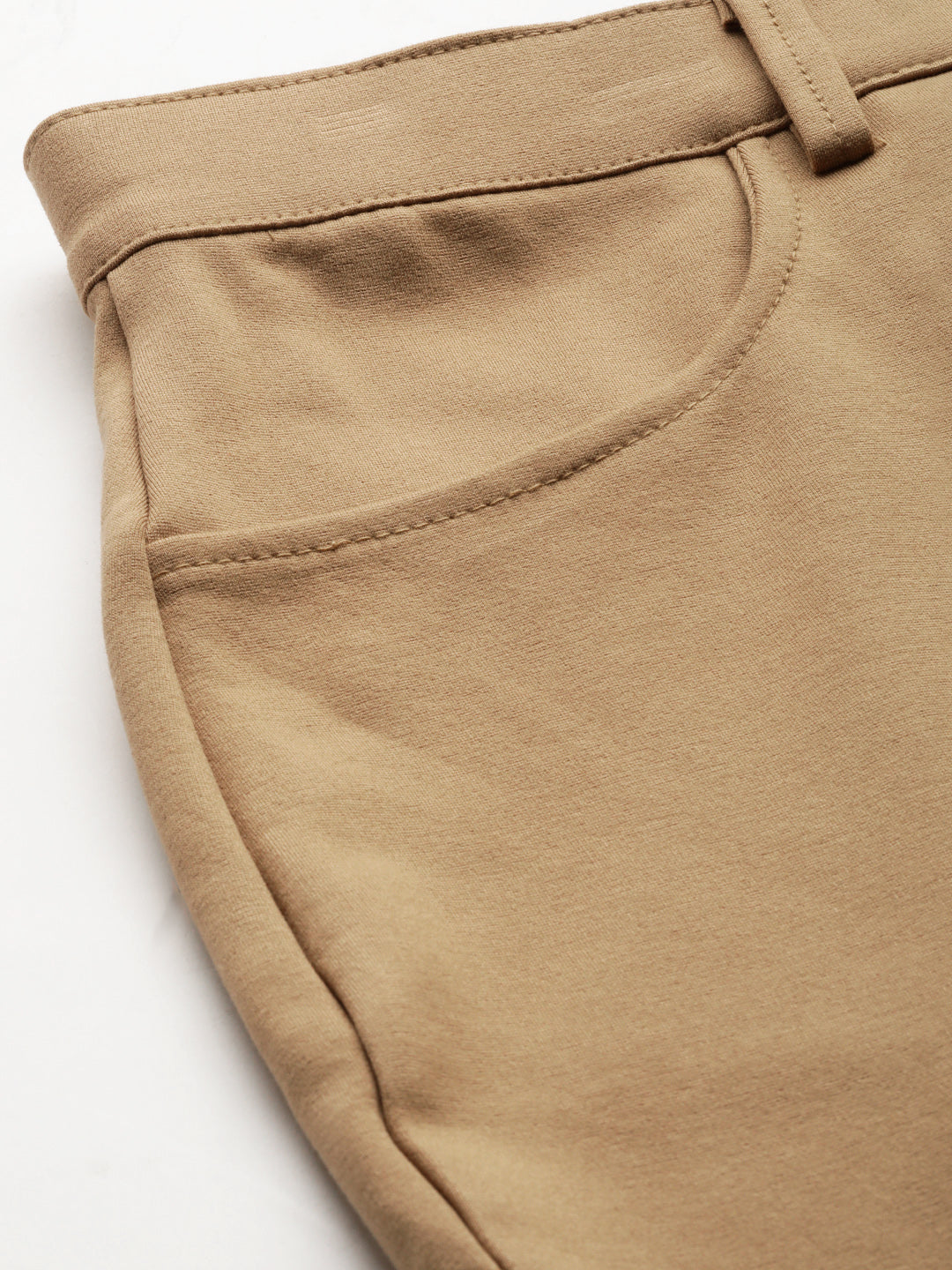 Women Relaxed Straight Fit High-Rise Plus Size Trousers