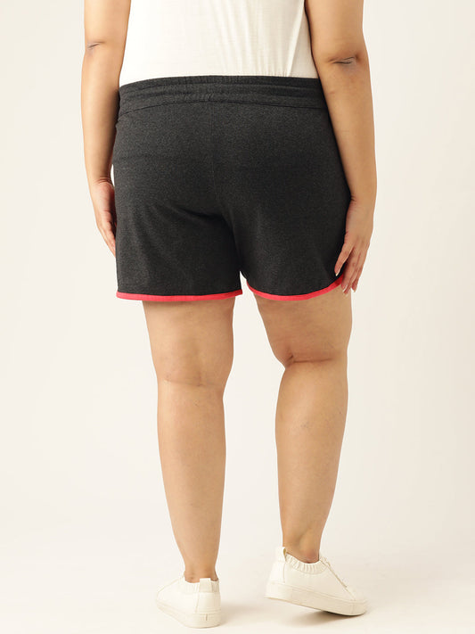 Plus Size Rugby Shorts for Women