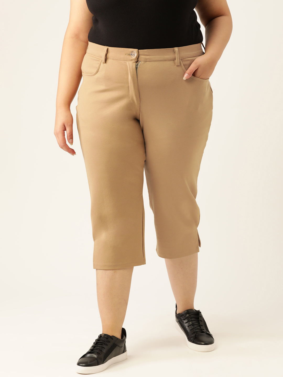 Chic Plus Size Women’s Casual Wear Trouser