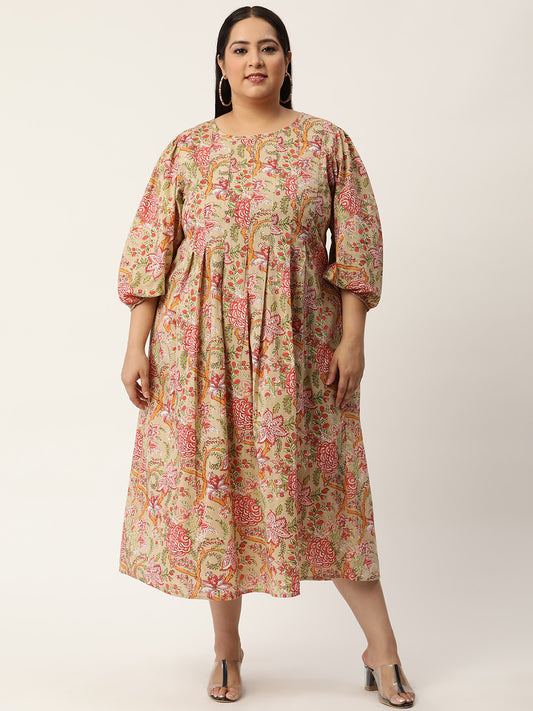 Plus Size Cotton Dress