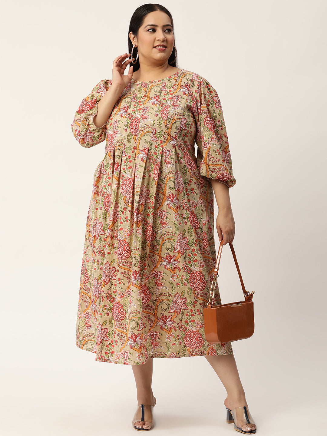 Plus Size Cotton Dress